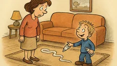 Witz: Fritzchen fragt Mama nach Zahnpasta