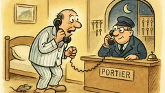 Witz: Ein Hotelgast ruft nachts die Rezeption…