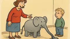 Witz: Komm, Kind, spiel mit dem Elektroelefanten