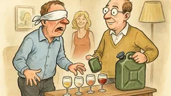 Witz: Wetten, ich erkenne jedes Getränk blind?