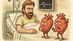 Witz: Chuck Norris hatte zwei Herzinfarkte