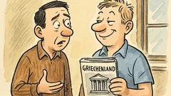 Witz: Urlaub in Griechenland – mein Griechisch?