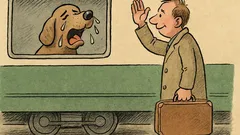 Witz: Beim Abschied sagt sie nur: „Abschieds-Heuler…“