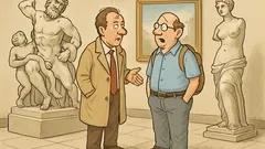 Witz: Ein Mann verirrt sich im Vatikanmuseum