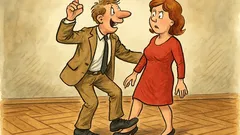 Witz: „Wissen Sie“, sagt er, „wenn ich tanze"