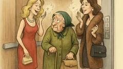 Witz: Eine Oma im Fahrstuhl – duftet’s?