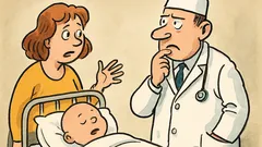 Witz: Ein Kind wird geboren…