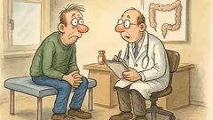 Witz: Patient nimmt zu viel Abführmittel…