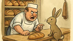 Witz: Häschen kommt in die Bäckerei…