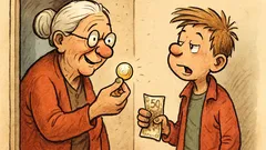 Witz: Oma schenkt Fritzchen zwei Euro…