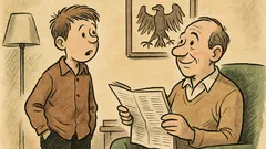 Witz: Charly kommt heim und fragt seinen Vater