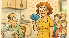 Witz: Mama Kelly in den Wechseljahren?