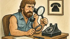 Witz: Chuck Norris kann anonyme Anrufe zurückverfolgen