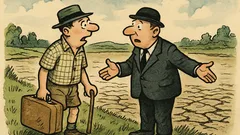 Witz: Seit wann ist der See verschwunden?