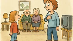 Witz: Fritzchen geht nie wieder zu Oma