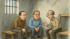 Witz: In der DDR sitzen drei Männer…