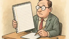 Witz: Wie nennt man jemanden mit Collegeblock?