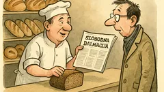 Witz: Ein Viertel Schwarzbrot, bitte…