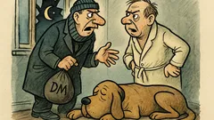 Witz: Sie sagten, Ihr Hund sei wachsam…