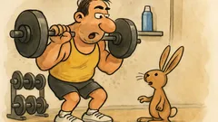 Witz: Häschen kommt ins Fitnessstudio …
