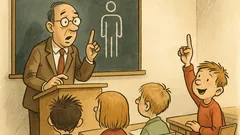 Witz: Der Lehrer fragt nach Familienstand