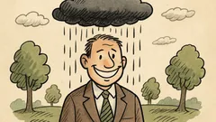 Witz: Ich lächle auch, wenn ich traurig bin