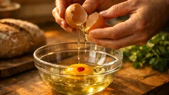 Roter Punkt im Eigelb: Was er bedeutet und wann du das Ei besser wegwirfst