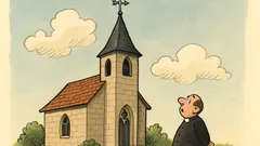 Witz: Kommt ein Blitzableiter auf den Kirchturm…