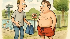 Witz: Ein Freund ruft an – Freibad?