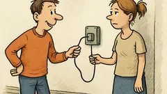 Witz: Halt mal schnell den Draht, Agnes…