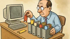 Witz: Wer verwaltet beruflich Internet-Lesezeichen?