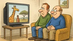 Witz: Klaus und Peter schauen Tierfilm