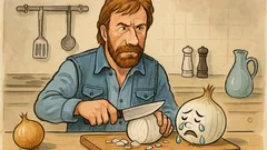 Witz: Chuck Norris bringt Zwiebeln zum Weinen