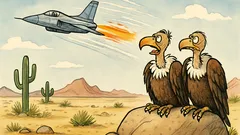 Witz: Zwei Geier hocken in Nevada…