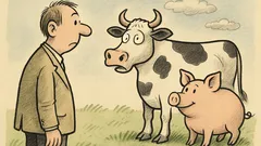 Witz: Männer können gar keinen Rinderwahnsinn bekommen