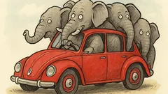 Witz: Wie kriegt man vier Elefanten rein?