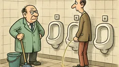 Witz: Der Arzt sagt nur „Dünnstrahl-Pinkler…“