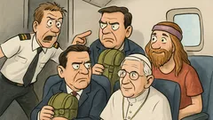 Witz: Blair, Clinton, Schröder und der Papst…