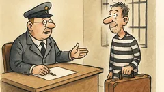 Witz: Jeder in der Strafanstalt braucht Beruf