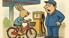Witz: Häschen fährt zur Tankstelle…