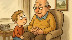 Witz: Fragt der Enkel den Großvater…