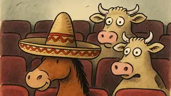 Witz: Sitzen zwei Kühe im Kino