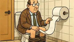 Witz: Warum benutzen Beamte nur dreilagiges Klopapier?