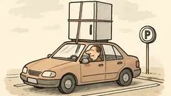 Witz: Ich brauche kein Parkprogramm beim Transport