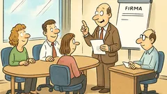 Witz: Im Großraumbüro sitzt ein neuer Mitarbeiter