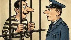 Witz: Ich bin kein Krimineller, ehrlich!