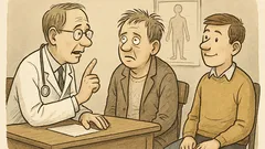 Witz: Weil Emil unter Nervosität leidet, fragt