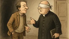 Witz: Ein Philosoph und ein Pfarrer streiten