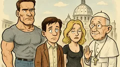 Witz: Was ist das? Schwarzenegger lang, Fox kurz