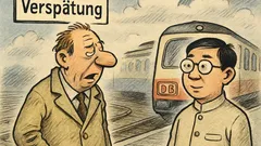 Witz: Was heißt „Verspätung“ auf Chinesisch?